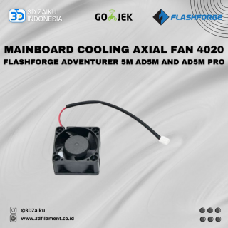 Flashforge Adventurer 5M AD5M and AD5M Pro Mainboard Cooling Axial Fan 4020